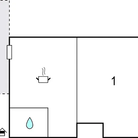 1 Bedroom In Apartamento Saplunara