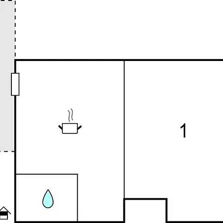 1 Bedroom In Apartmán